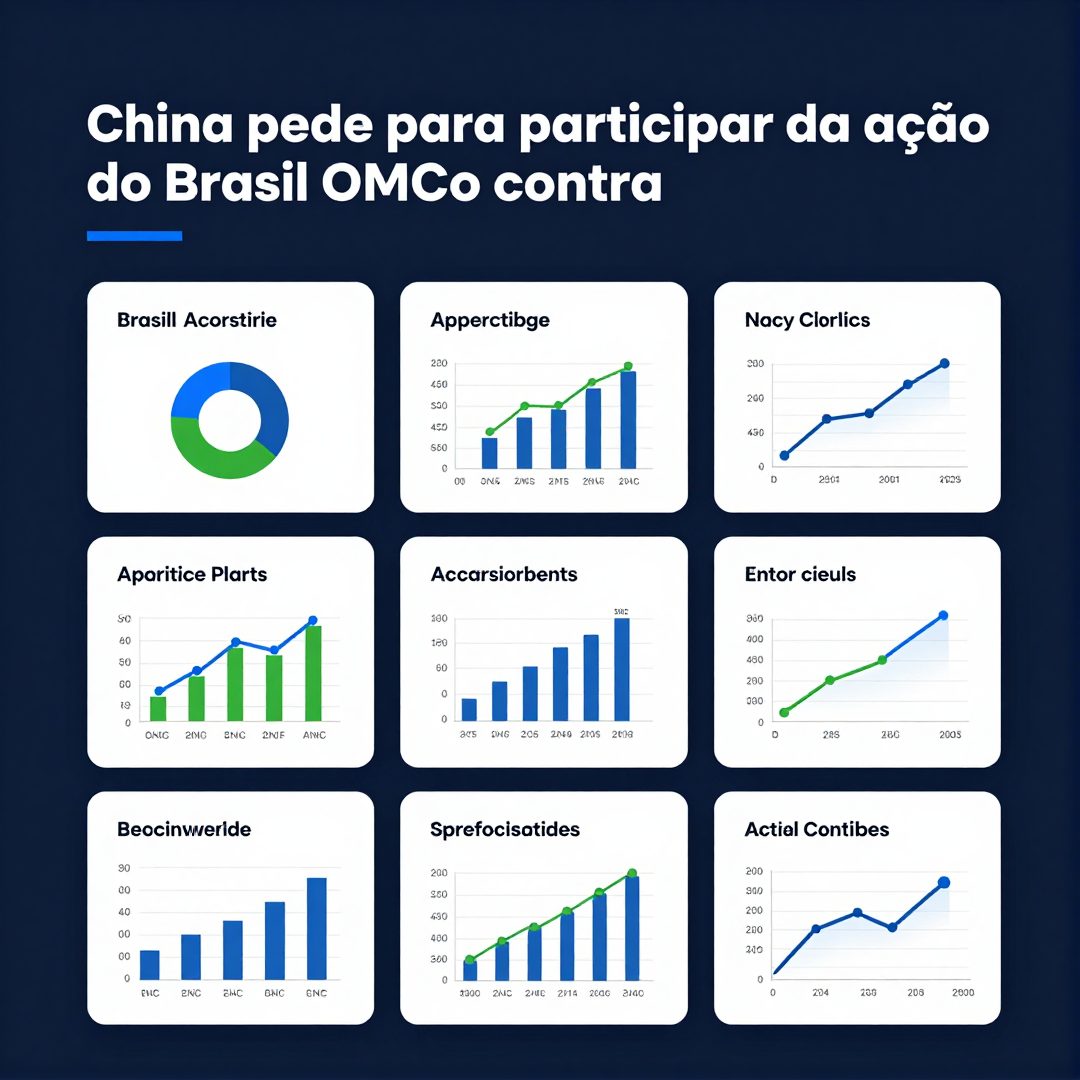 Infográfico - China pede para participar da ação do Brasil na OMC contra o tarifaço de Trump
