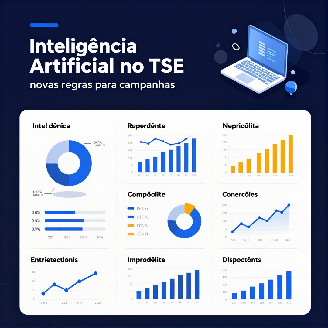 Infográfico - Inteligência artificial no TSE: novas regras para campanhas e riscos de cassação dominam o cenário eleitoral