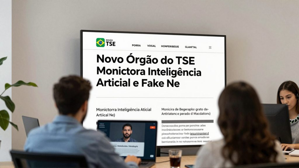 Novo Órgão do TSE Monitora Inteligência Artificial e Fake News nas Eleições Brasileiras