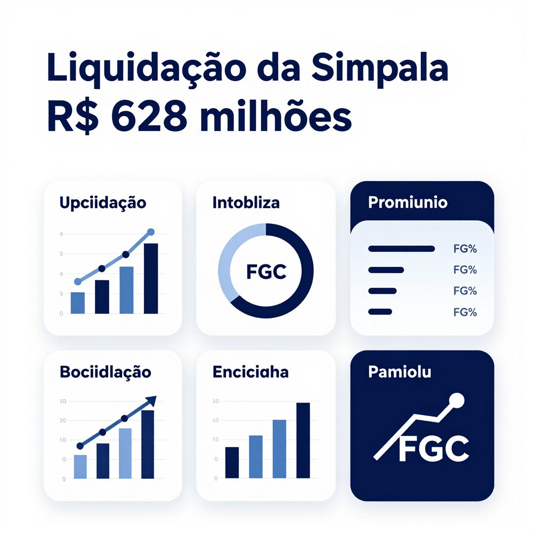 Infográfico - Liquidação da Simpala mobiliza R$ 622 milhões do FGC para proteger credores endividados