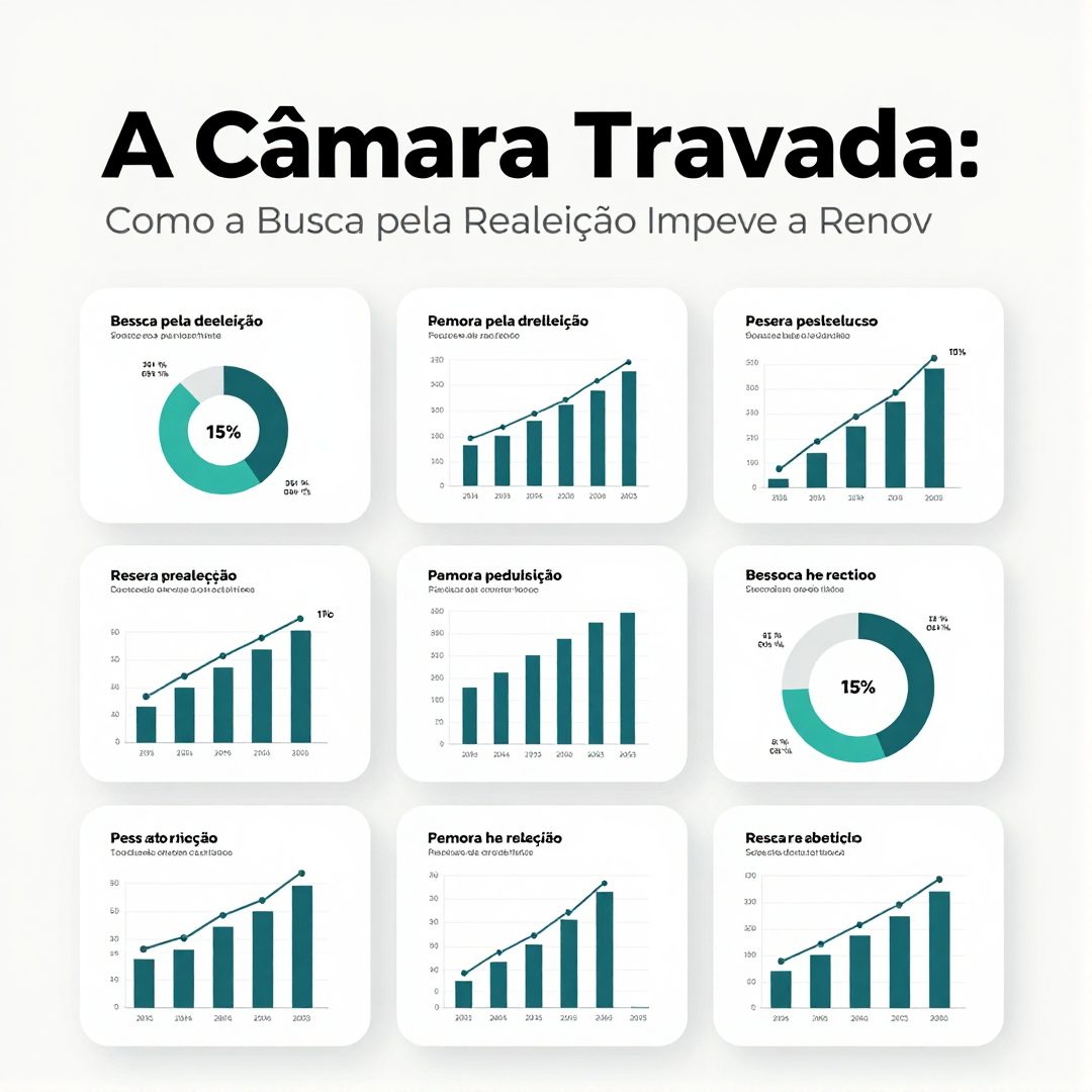 Infográfico - A Câmara Travada: Como a Busca pela Reeleição Impede a Renovação Legislativa
