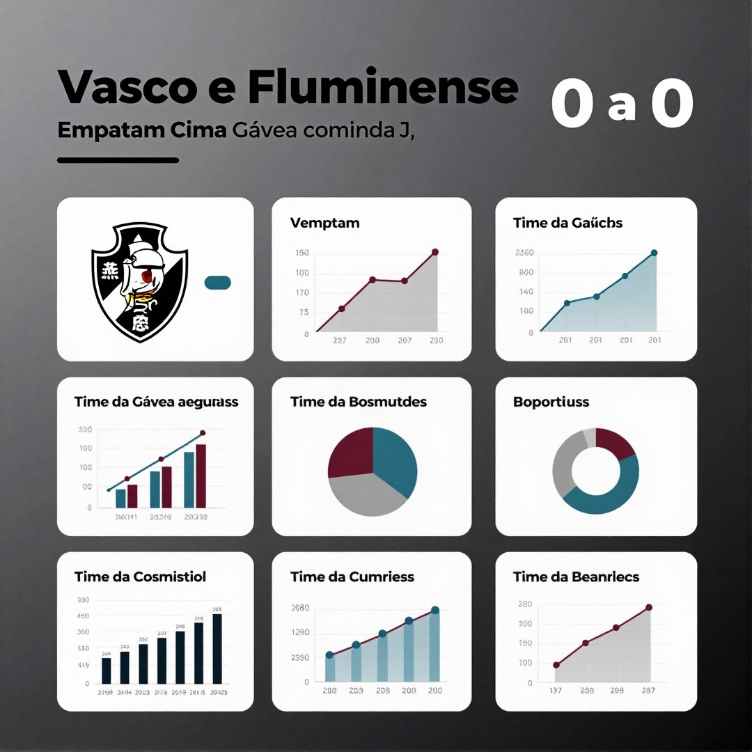 Infográfico - Vasco e Fluminense empatam em 0 a 0: time da Gávea comanda jogo, mas defesa cruzmaltina segura o empate