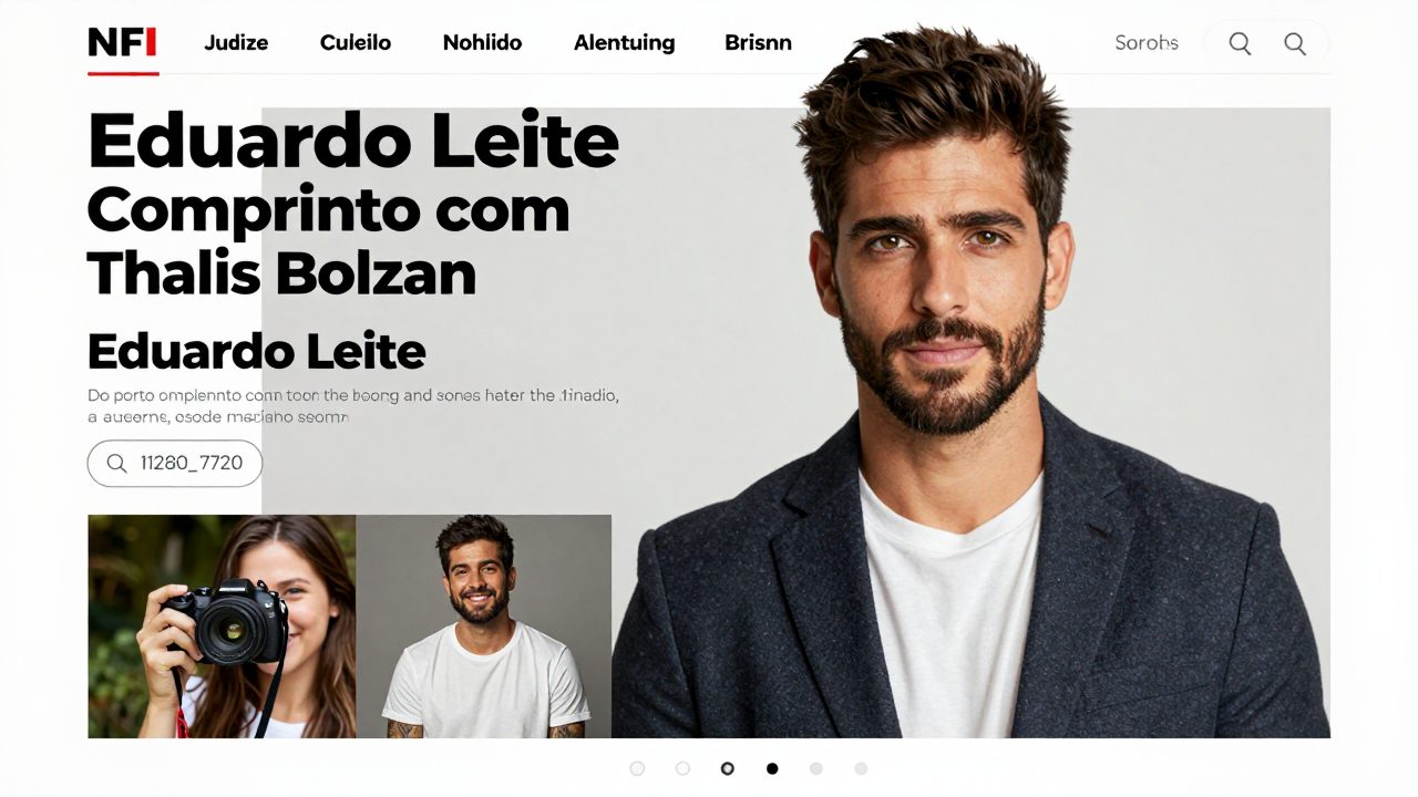 Eduardo Leite confirma rompimento com Thalis Bolzan e revela detalhes da vida pessoal