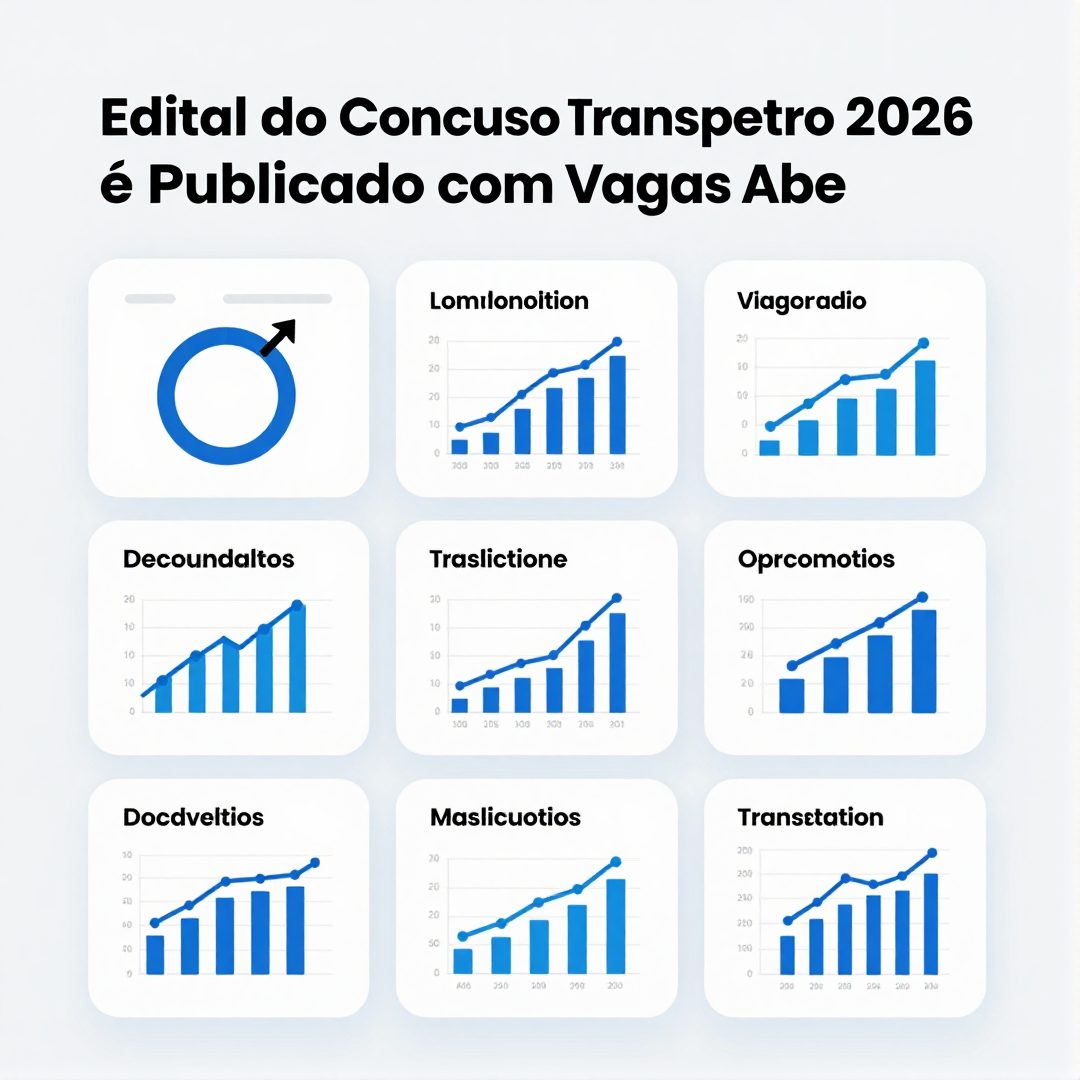 Infográfico - Edital do Concurso Transpetro 2026 é Publicado com Vagas Abertas e Prazos Rigorosos para Candidatos