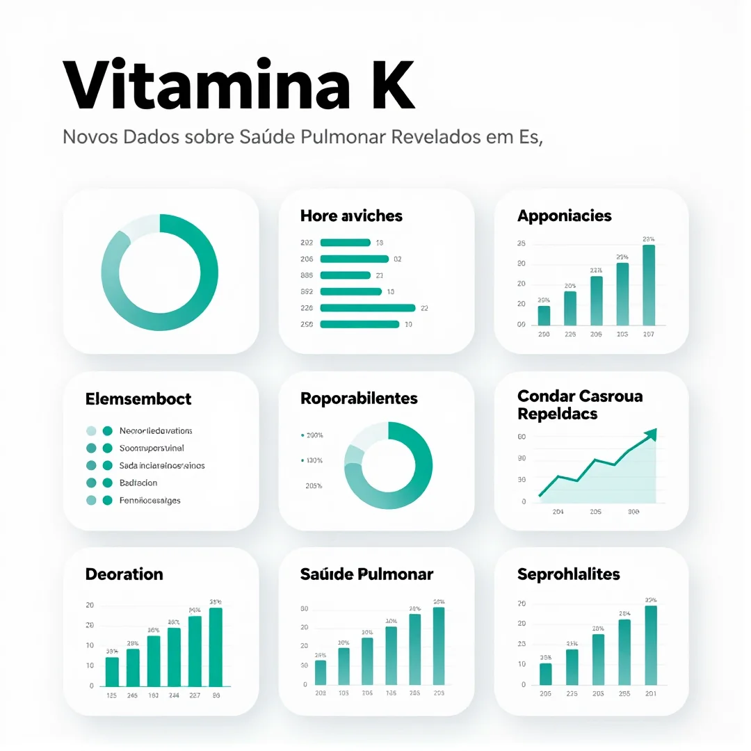 Infográfico - Vitamina K: Novos Dados sobre Saúde Pulmonar Revelados em Estudo Recente