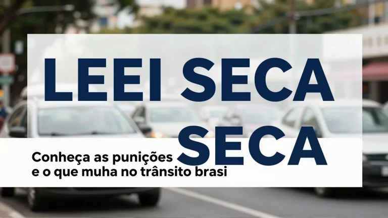 Lei Seca: conheça as punições e o que muda no trânsito brasileiro