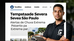 Tempestade Severa em São Paulo: Alertas de Chuva Extrema para o Fim de Semana