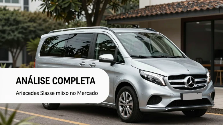 Análise Completa: A Mercedes Classe minivan luxo no Mercado Atual