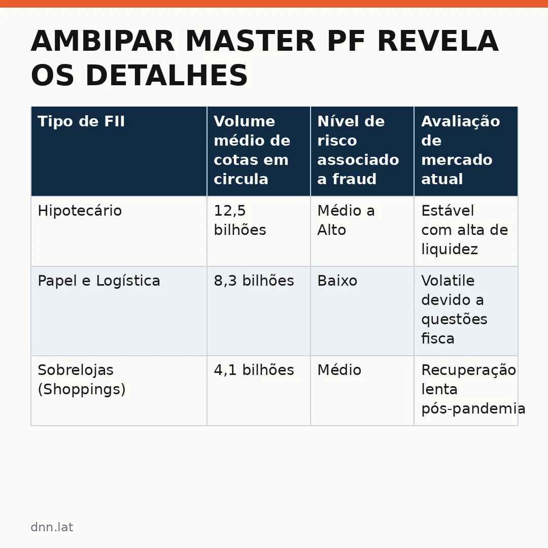 Infográfico - Ambipar Master PF revela os detalhes do esquema financeiro e o que isso significa para seus cotistas