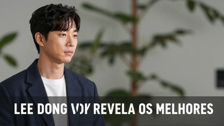 Lee Dong wook revela os melhores K-dramas para assistir no streaming agora