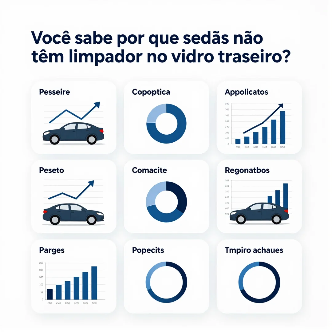 Infográfico - Você sabe por que sedãs não têm limpador no vidro traseiro?