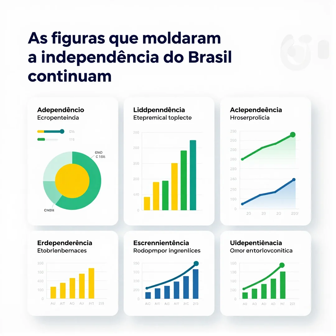 Infográfico - As figuras que moldaram a independência do Brasil continuam inspirando debates sobre memória histórica e identidade naci