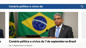 O cenário político e cívico do 7 de september no Brasil