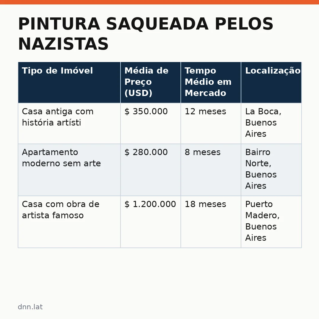 Infográfico - Pintura Saqueada Pelos Nazistas Reaparece na Argentina