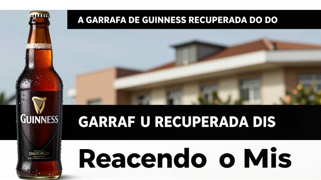 A Garrafa de Guinness Recuperada do Naufrágio Reacende o Mistério da Receita Perdida