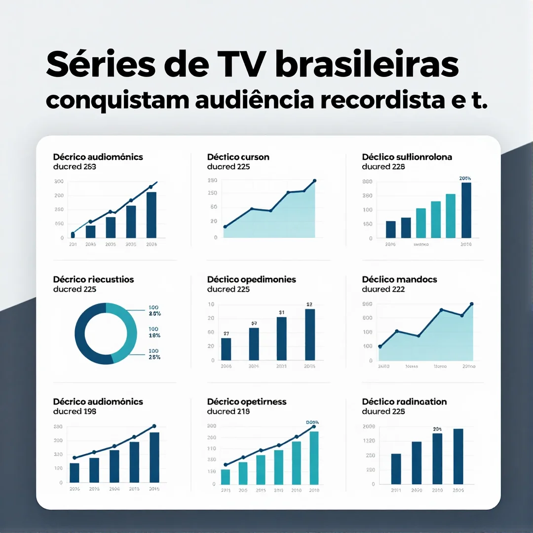 Infográfico - Séries de TV brasileiras conquistam audiência recordista e transformam o panorama dos programas de entretenimento
