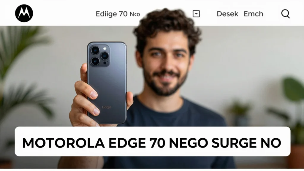 Motorola Edge 70 Neo surge no Geekbench e desafia concorrentes do mercado brasileiro