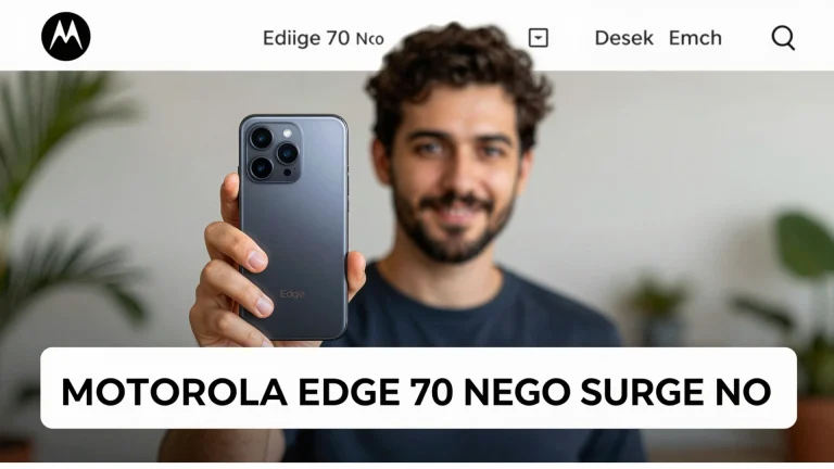 Motorola Edge 70 Neo surge no Geekbench e desafia concorrentes do mercado brasileiro