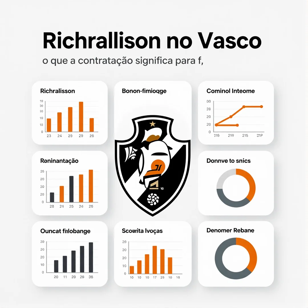 Infográfico - Richarlison no Vasco: o que a contratação significa para o futebol e os torcedores