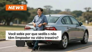 Você sabe por que sedãs não têm limpador no vidro traseiro?