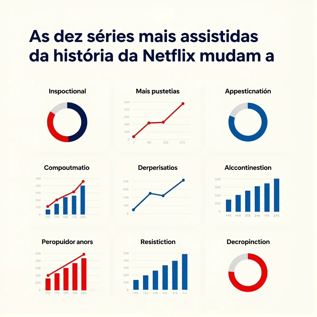 Infográfico - As dez séries mais assistidas da história da Netflix mudam a corrida pela audiência