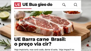 UE barra carne do Brasil: o preço vai cair? Veja impacto no boleto e nos frigoríficos