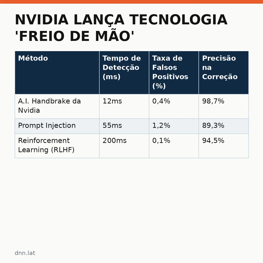 Infográfico - Nvidia lança tecnologia 'freio de mão' para impedir que agentes de IA se rebelem