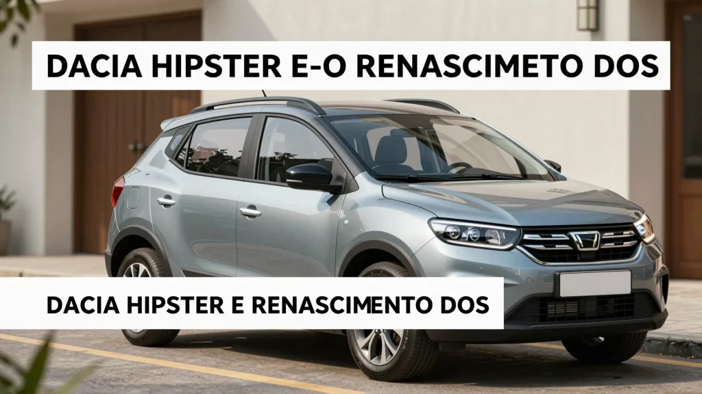 Dacia Hipster e o Renascimento dos Veículos Compactos Elétricos no Brasil