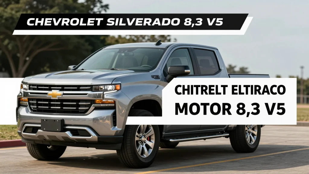 Chevrolet Silverado estreia motor 8,3 V8 no Brasil e redefine o mercado de picapes