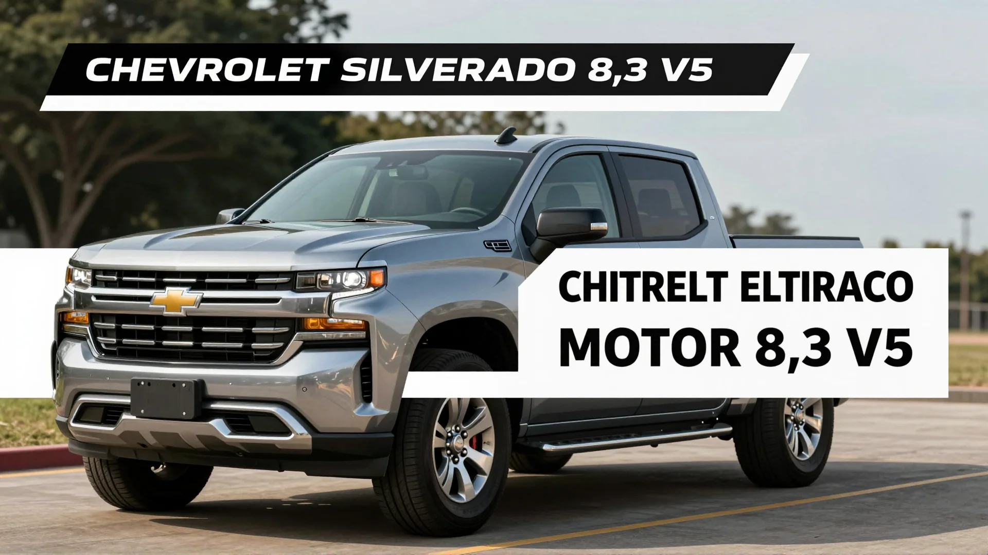 Chevrolet Silverado estreia motor 8,3 V8 no Brasil e redefine o mercado de picapes