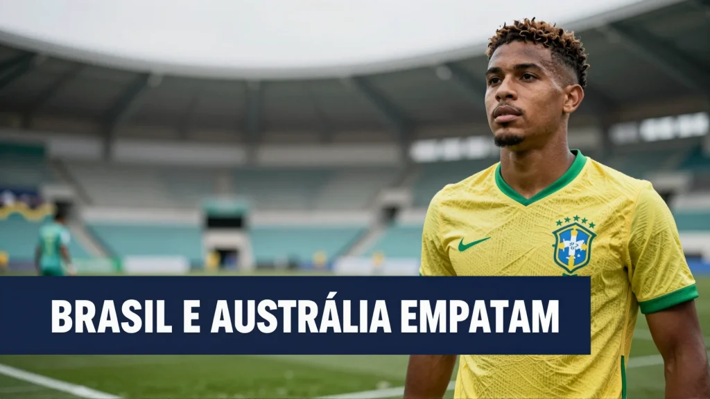 Brasil e Austrália empatam: Irankunda, o jovem talento que surpreendeu no amistoso