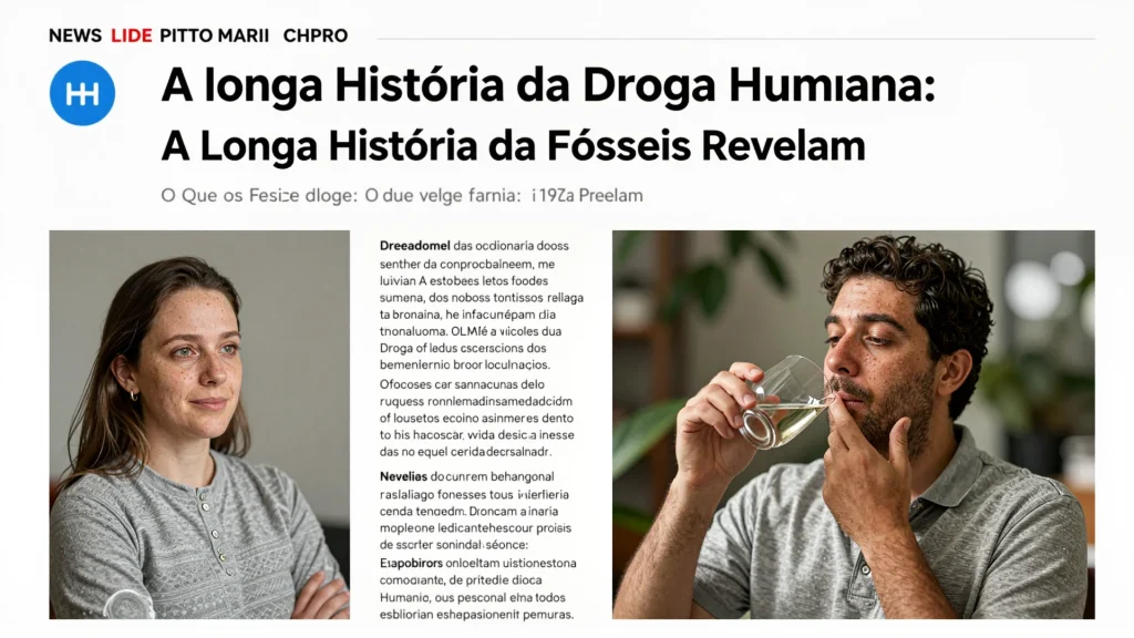 A Longa História da Droga Humana: O Que os Fósseis Revelam