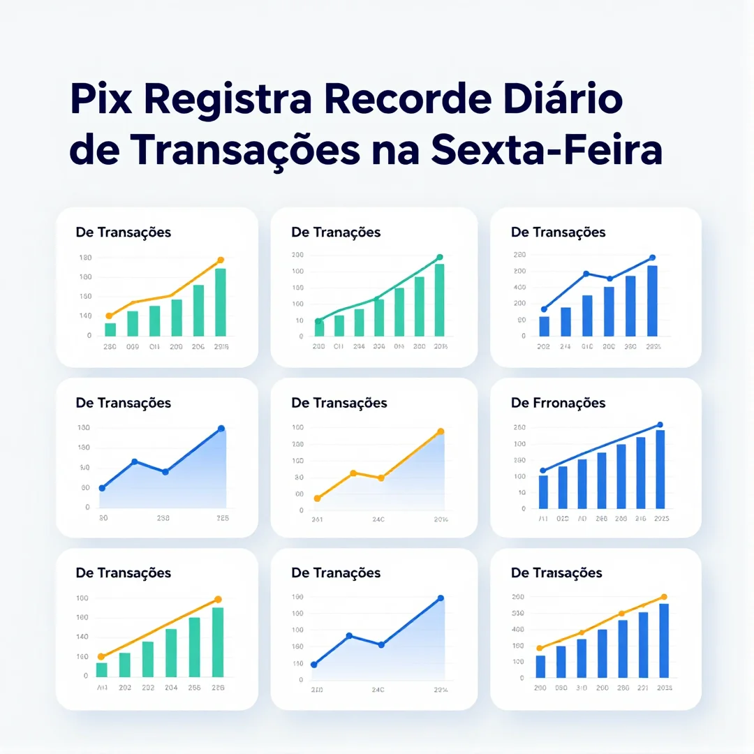 Infográfico - Pix Registra Recorde Diário de Transações na Sexta-Feira