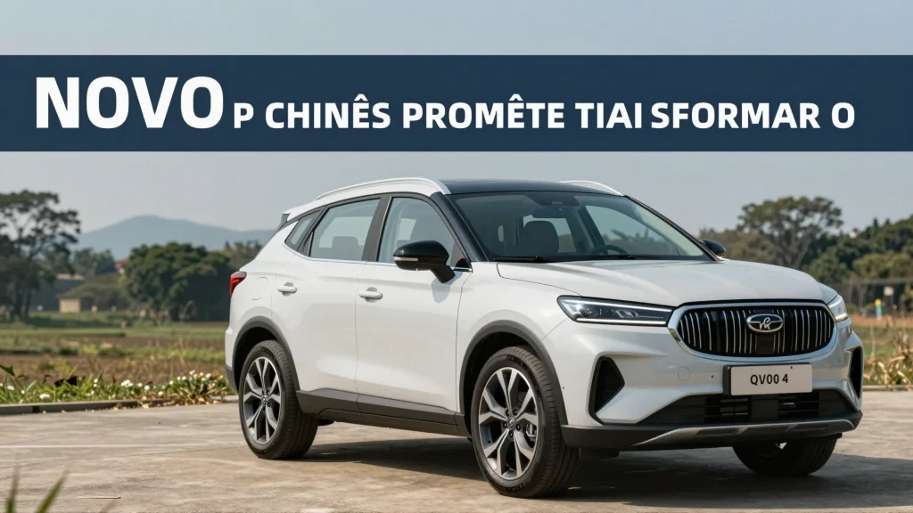 Novo SUV chinês promete transformar o mercado automotivo no Brasil em 2026
