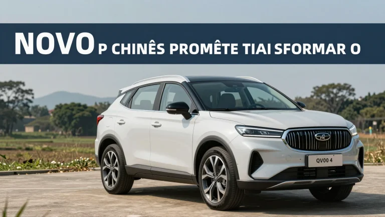 Novo SUV chinês promete transformar o mercado automotivo no Brasil em 2026