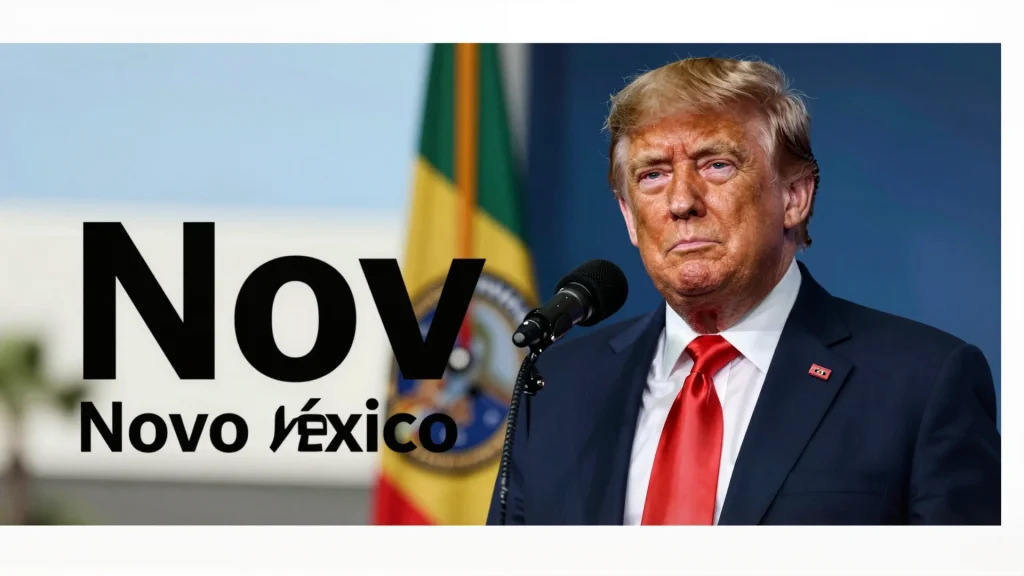 Trump defende proposta de mudar nome do Novo México para Nova América