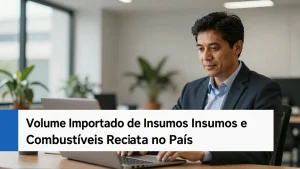 Volume Importado de Insumos e Combustíveis Recua no País, na Esteira da Desaceleração Econômica