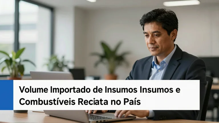 Volume Importado de Insumos e Combustíveis Recua no País, na Esteira da Desaceleração Econômica