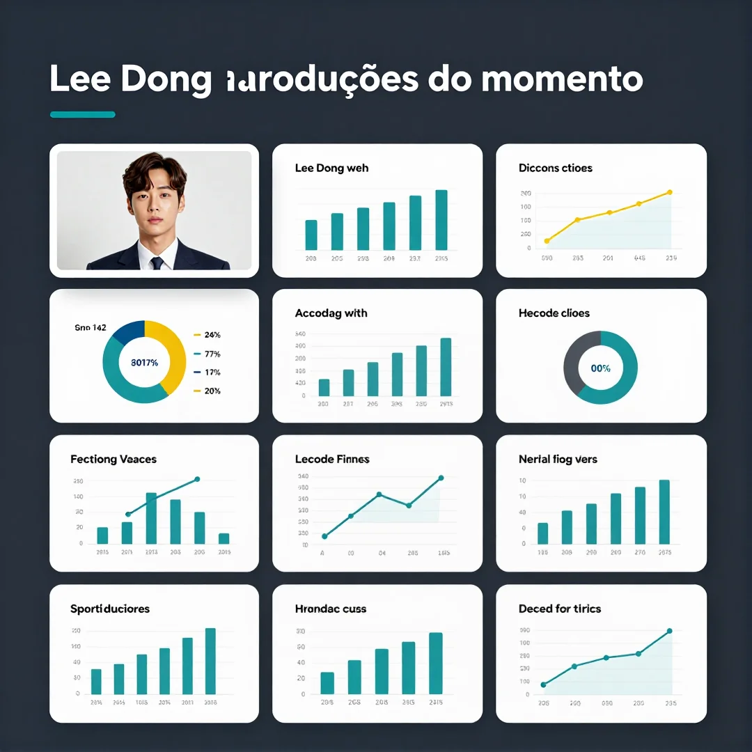 Infográfico - Lee Dong wook recomenda as melhores produções do momento
