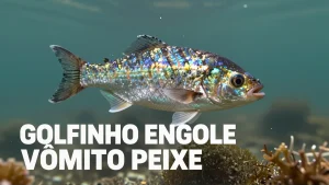 Golfinho engole vômito peixe: comportamento inédito da natureza revela adaptações alimentares surpreendentes