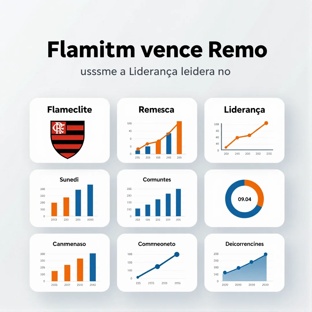 Infográfico - Flamengo vence Remo e assume a liderança no Campeonato Brasileiro