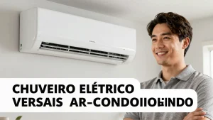 Chuveiro elétrico versus ar-condicionado: quem gasta mais na conta de luz?