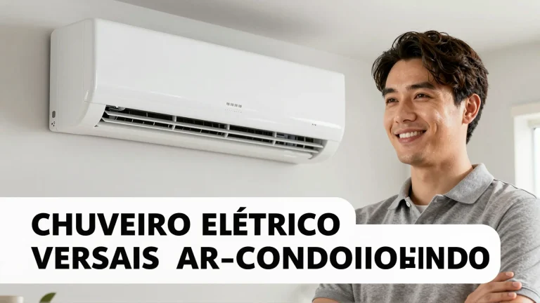 Chuveiro elétrico versus ar-condicionado: quem gasta mais na conta de luz?