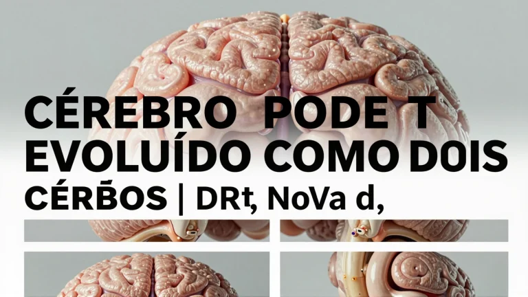 Cérebro pode ter evoluído como dois órgãos distintos: nova descoberta científica