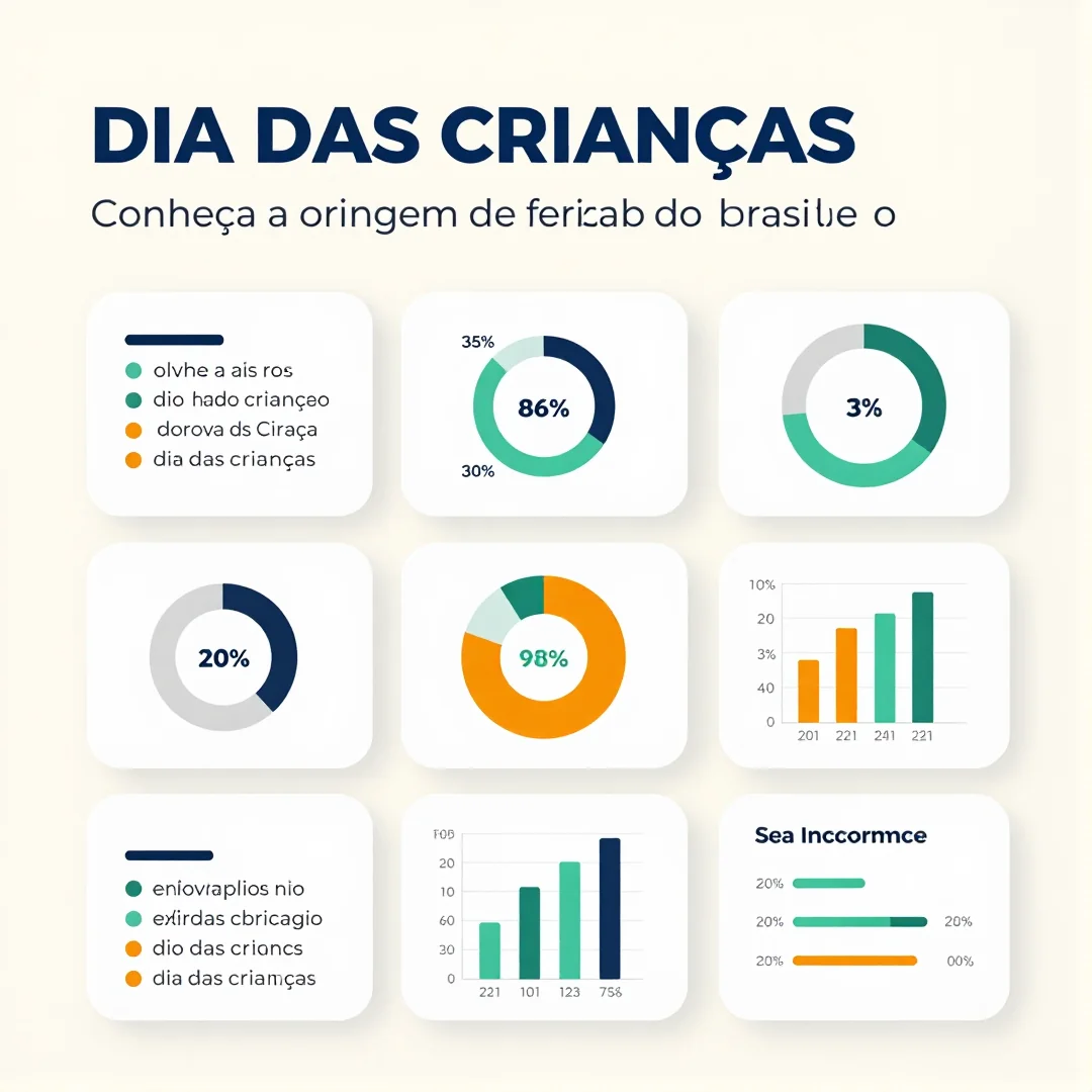 Infográfico - Dia das Crianças: conheça a origem do feriado brasileiro e o que ele significa para as famílias