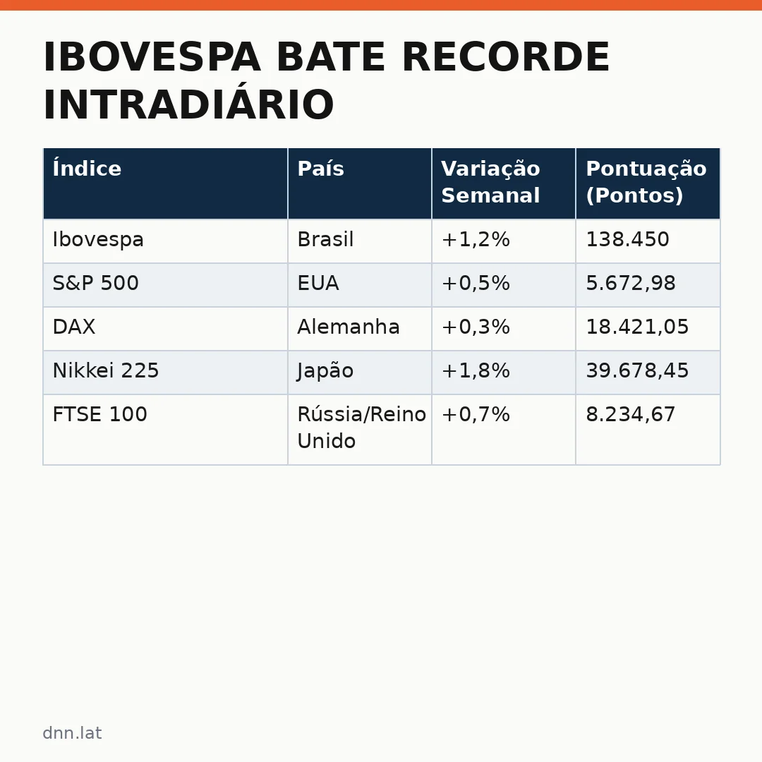 Infográfico - Ibovespa bate recorde intradiário: dólar cai enquanto eleição internacional domina o mercado financeiro