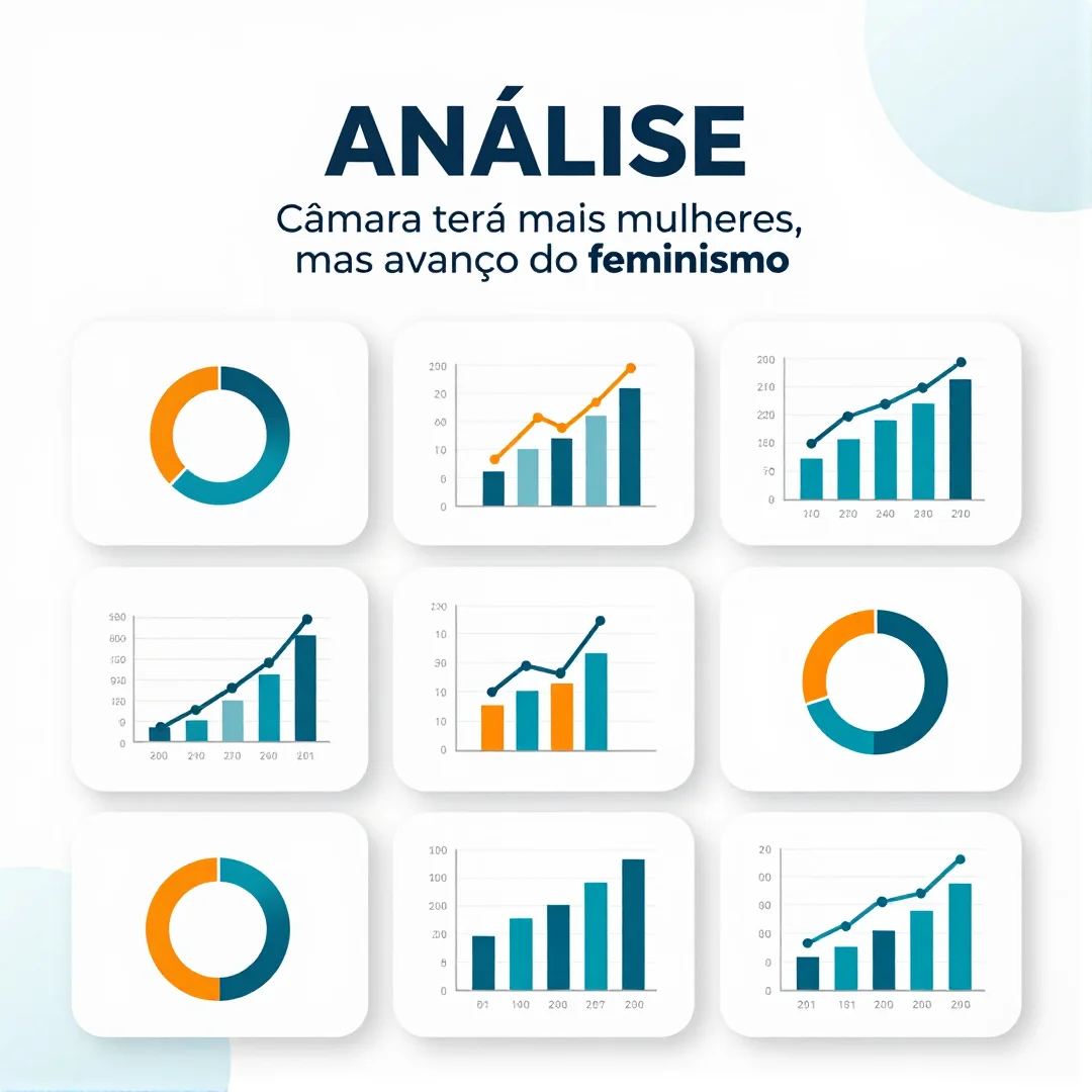Infográfico - Análise: Câmara terá mais mulheres, mas avanço do feminismo no congresso é limitado