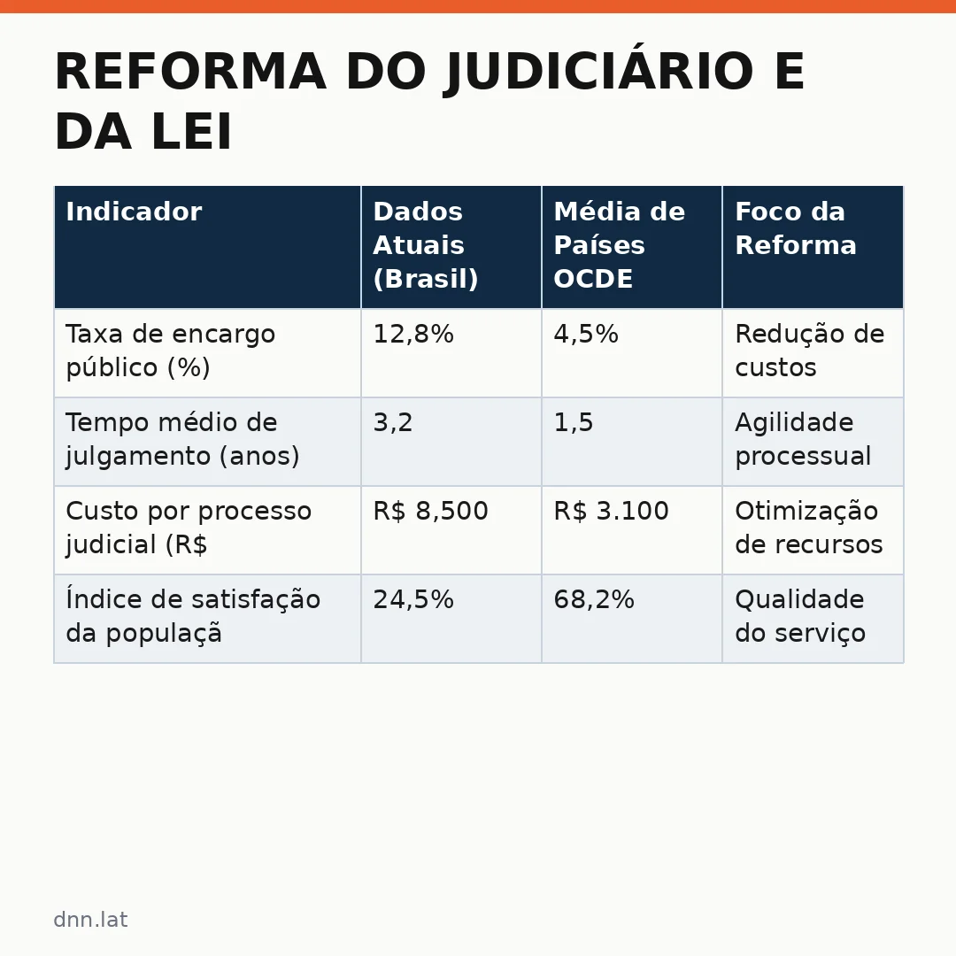 Infográfico - Reforma do Judiciário e da Lei Penal: O Projeto de Flávio Diga Mudar Constituição