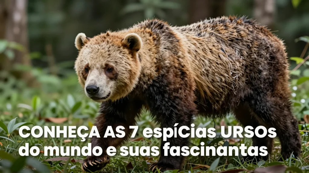 Conheça as 8 espécies de ursos do mundo e suas fascinantes adaptações biológicas