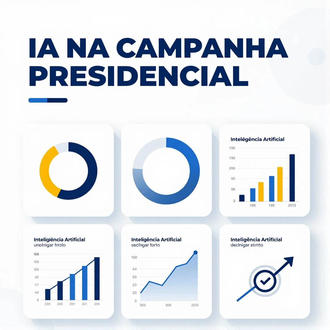 Infográfico - IA na campanha presidencial: inteligência artificial transforma eleições no Brasil